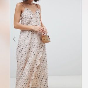 Anthropologie Intropia Linen Midi Dress